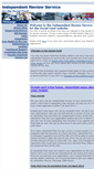 Mobile Screenshot of irs-review.org.uk