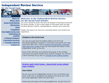 Tablet Screenshot of irs-review.org.uk